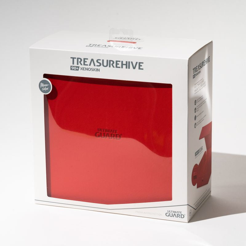 Ultimate Guard Treasurehive 90+ Xenoskin Red Deckbox