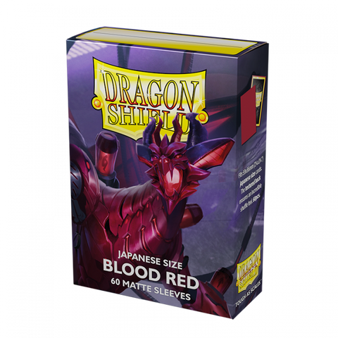 Dragon Shield Japanese - Box 60 - Blood Red Matte