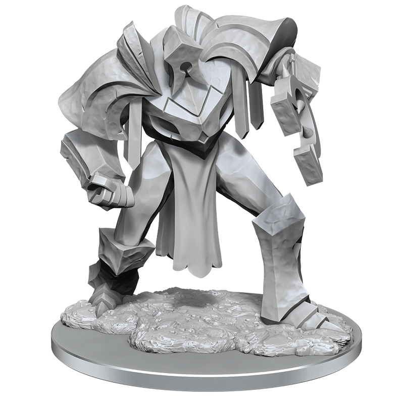 Critical Role Unpainted Miniatures Mage Hunter Golem