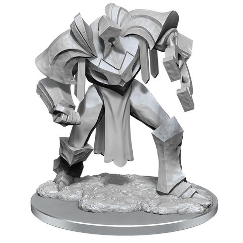 Critical Role Unpainted Miniatures Mage Hunter Golem