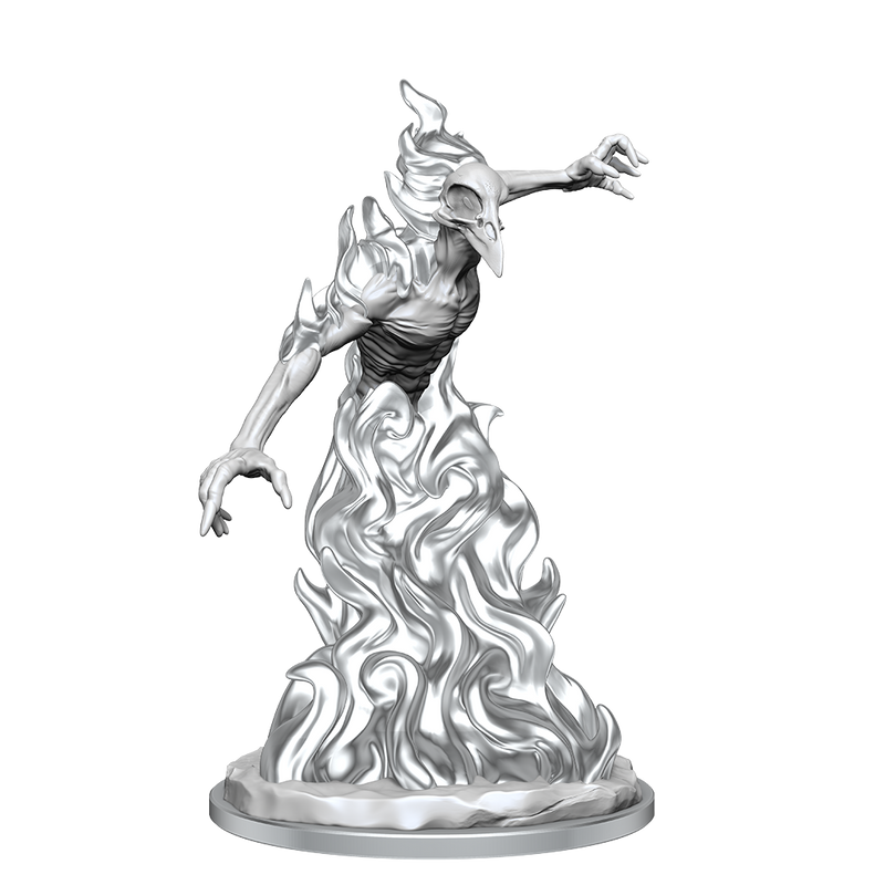 Critical Role Unpainted Miniatures Human Wizard Female & Halfling Holy Warrior Female