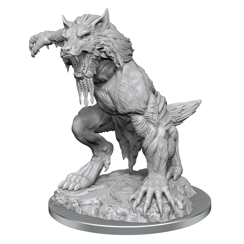 Critical Role Unpainted Miniatures Fey Werewolves