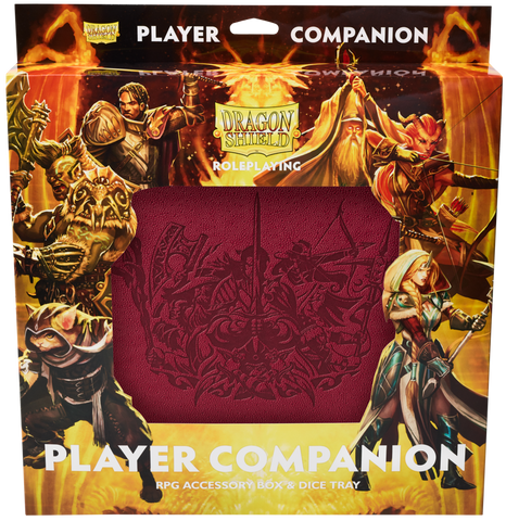 Dragon Shield Roleplaying Player Companion Blood Red