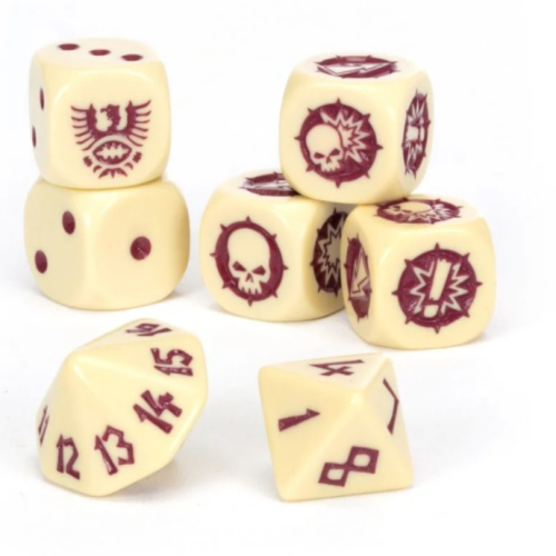 Blood Bowl Imperial Nobility Team Dice