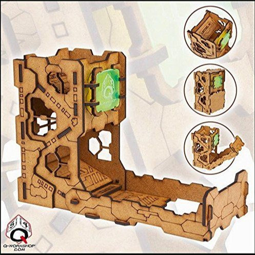 Q Workshop Tech Dice Tower