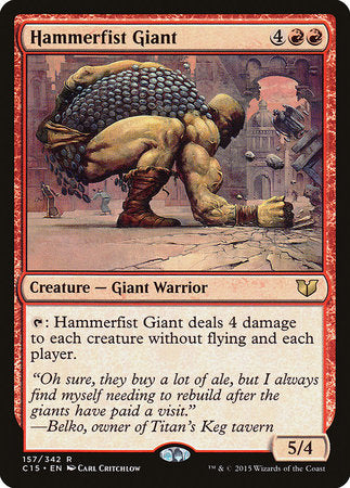 Hammerfist Giant [Commander 2015]