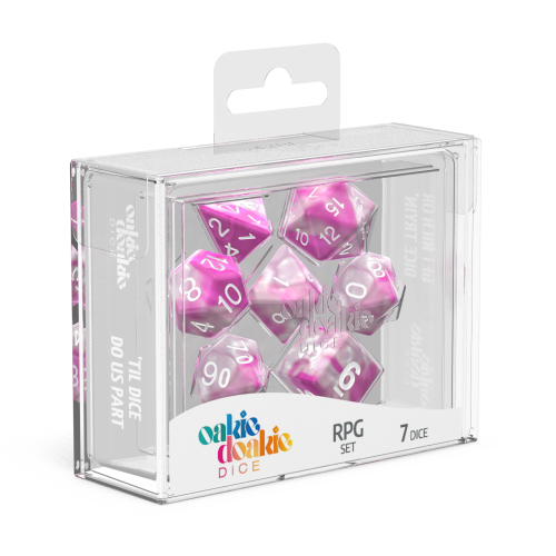 Oakie Doakie Dice RPG Set Gemidice - Magnolia