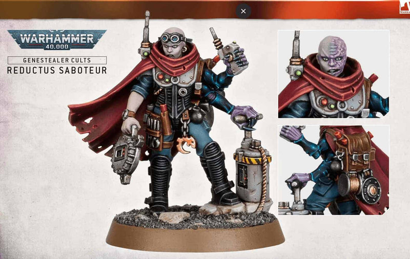 Genestealer Cults - Reductus Saboteur