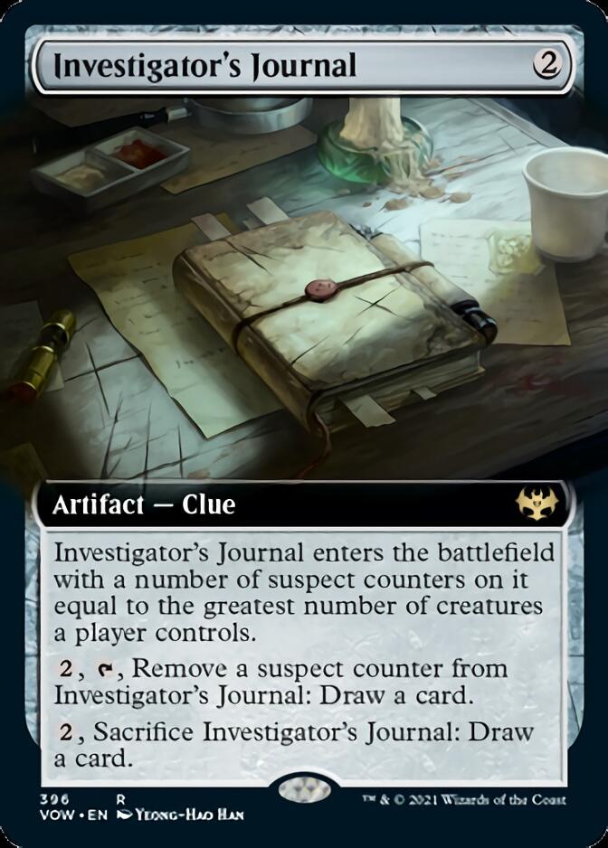 Investigator's Journal (Extended) [Innistrad: Crimson Vow]