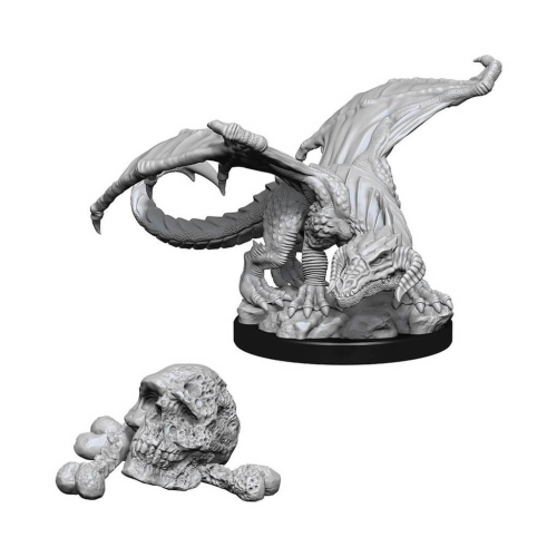 D&D Mini Black Dragon Wyrmling