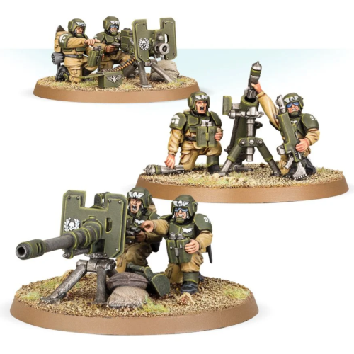 Astra Militarum - Cadian Heavy Weapon Squad