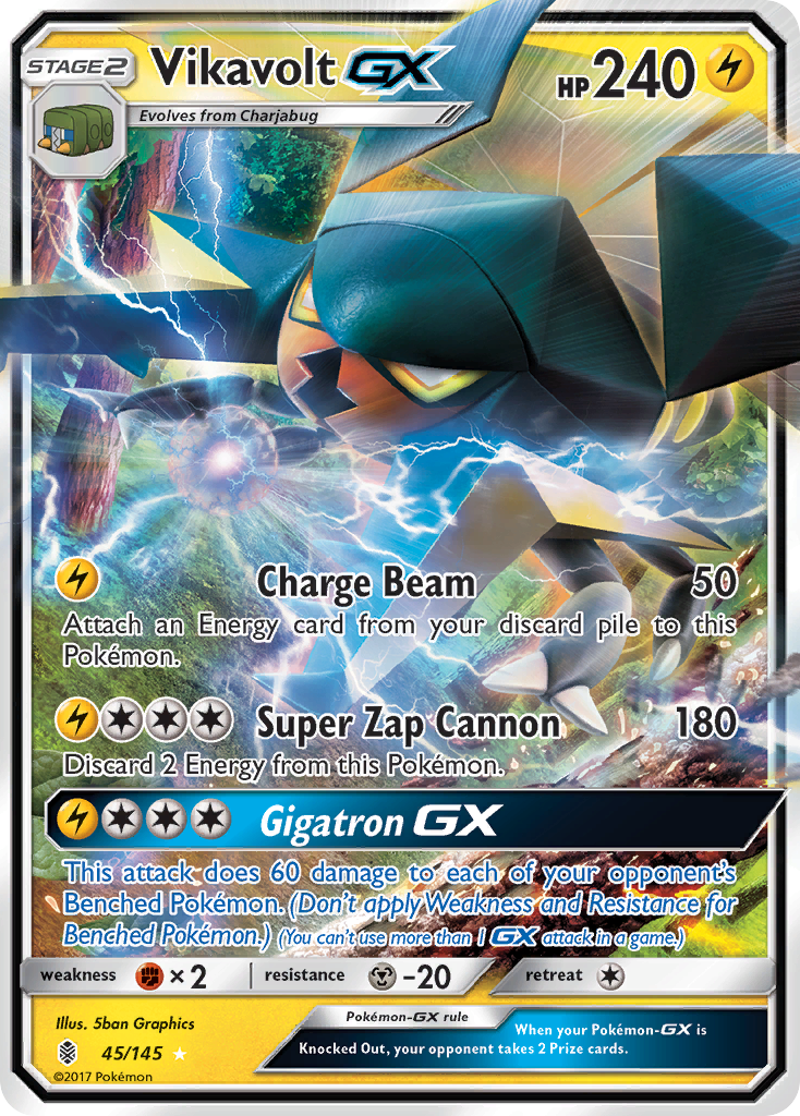 Vikavolt GX [SM - Guardians Rising] (GGMC)