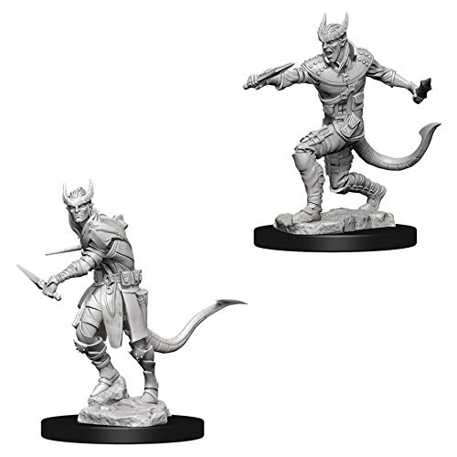 D&D Mini Tiefling Male Rogue