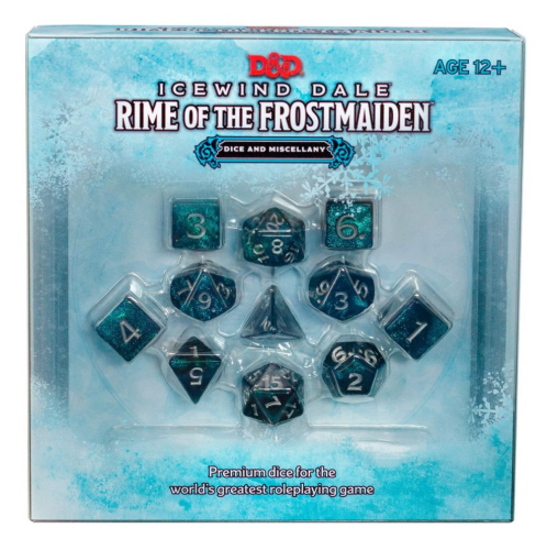 D&D Icewind Dale: Rime of the Frostmaiden Dice & Miscellany