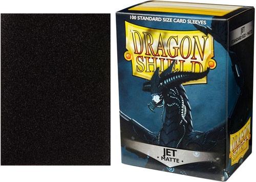 Dragon Shield Box Standard 100 Jet MATTE