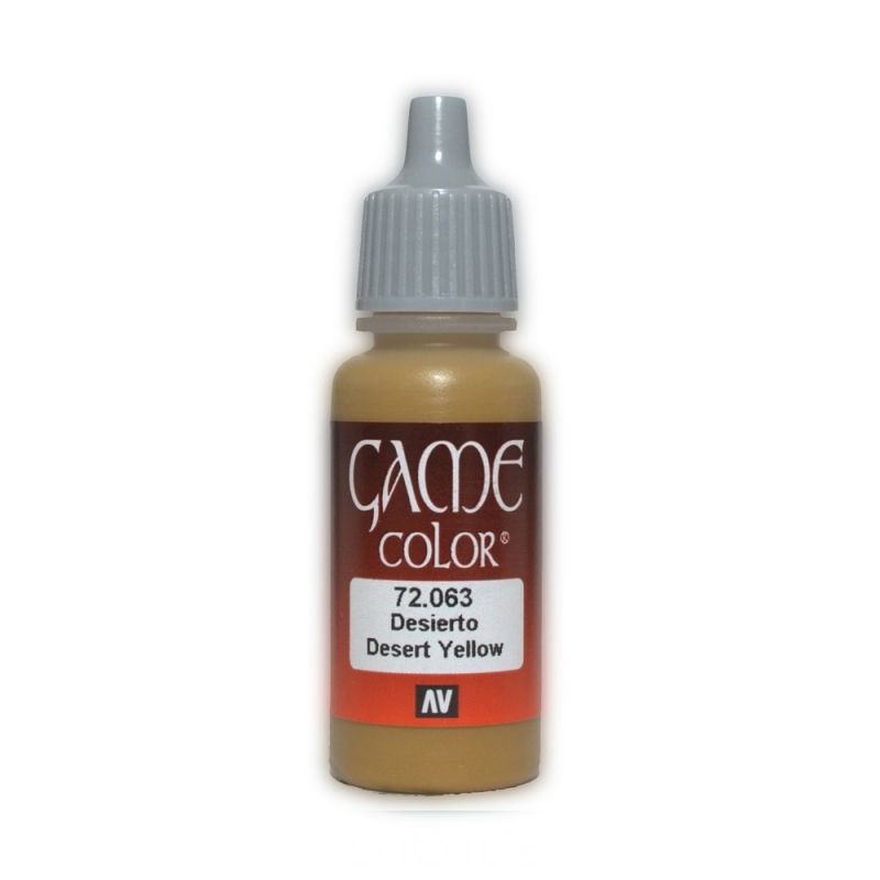 Vallejo Game Colour - Desert Yellow 17 m