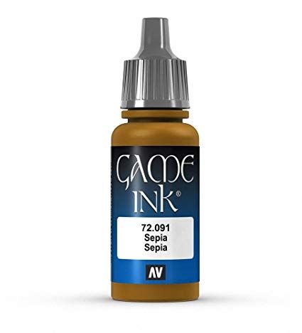 Vallejo Game Colour - Ink Sepia 17 ml