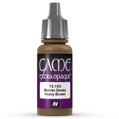 Vallejo Game Colour - Extra Opaque Heavy Brown 18 ml
