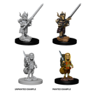 D&D Mini Male Halfling Fighter