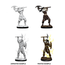 D&D Mini Female Goliath Barbarian