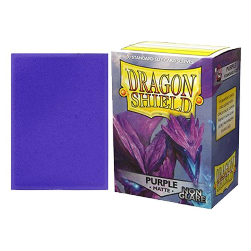 Sleeves - Dragon Shield - Box 100 - Purple MATTE