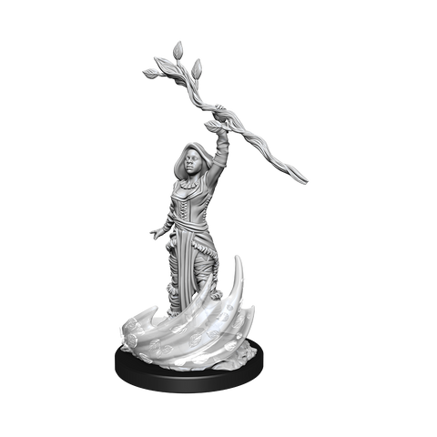 D&D Mini Human Druid Female
