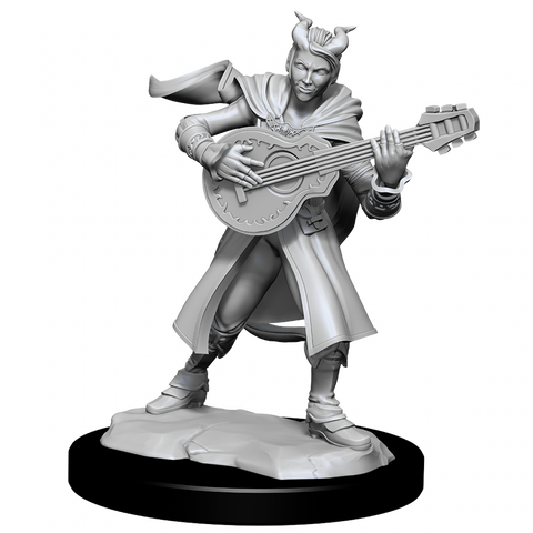D&D Mini Tiefling Bard Female