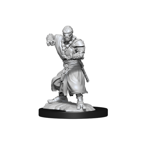 D&D Mini Warforged Monk