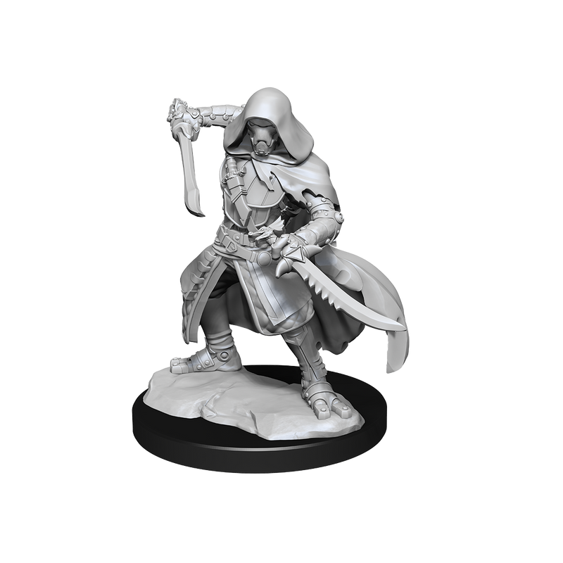 D&D Mini Warforged Rogue