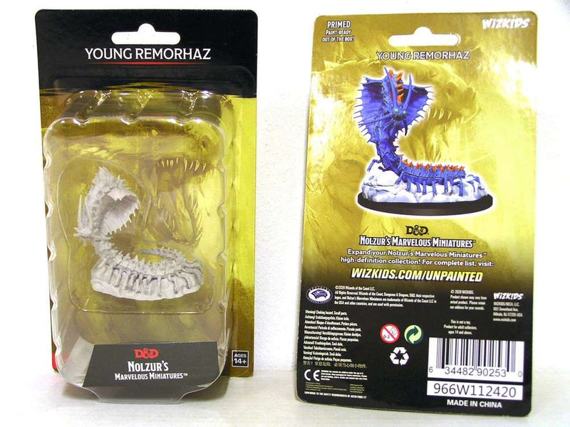 D&D Nolzurs Marvelous Unpainted Miniatures Young Remorhaz