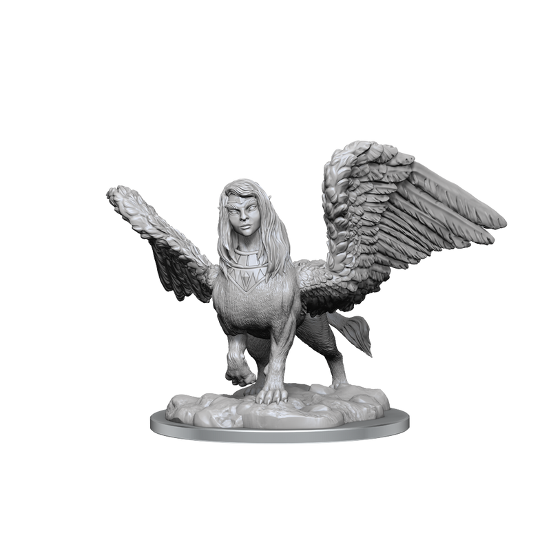 Critical Role Unpainted Miniatures Sphinx Female