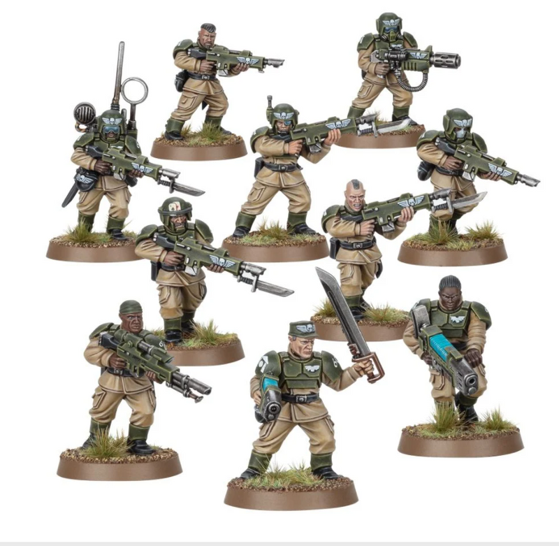 Astra Militarum - Cadian Shock Troops