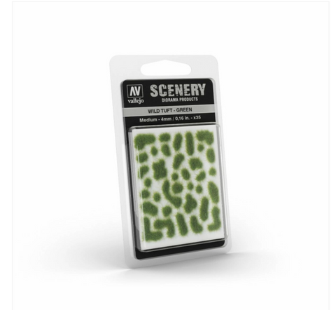 Vallejo Scenery - Wild Tuft - Medium - Green