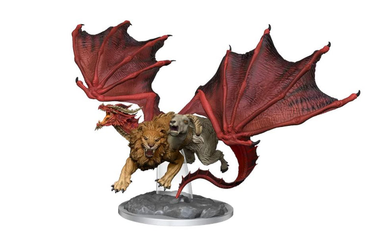 D&D Nolzurs Marvelous Unpainted Miniatures Chimera Paint Night Kit