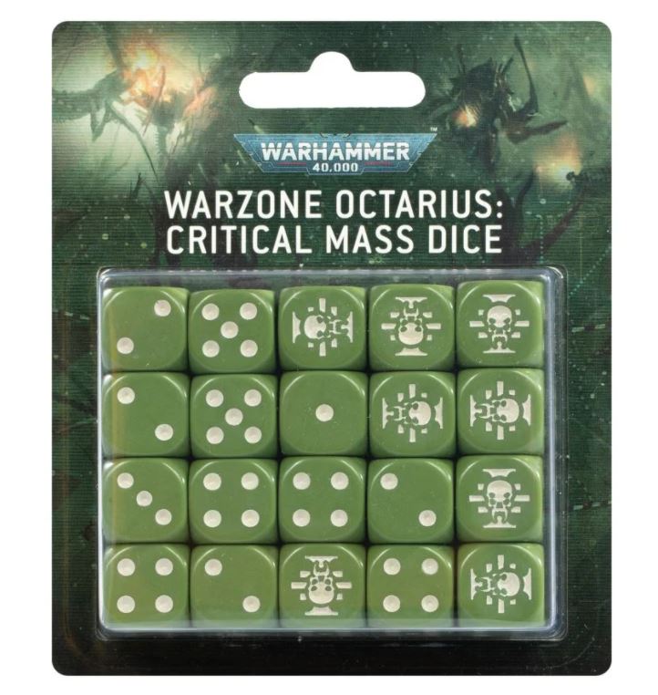 Warhammer 40K War Zone Octarius: Critical Mass Dice Set