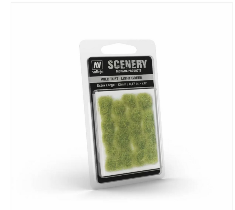 Vallejo Scenery - Wild Tuft - Extra Large - Light Green