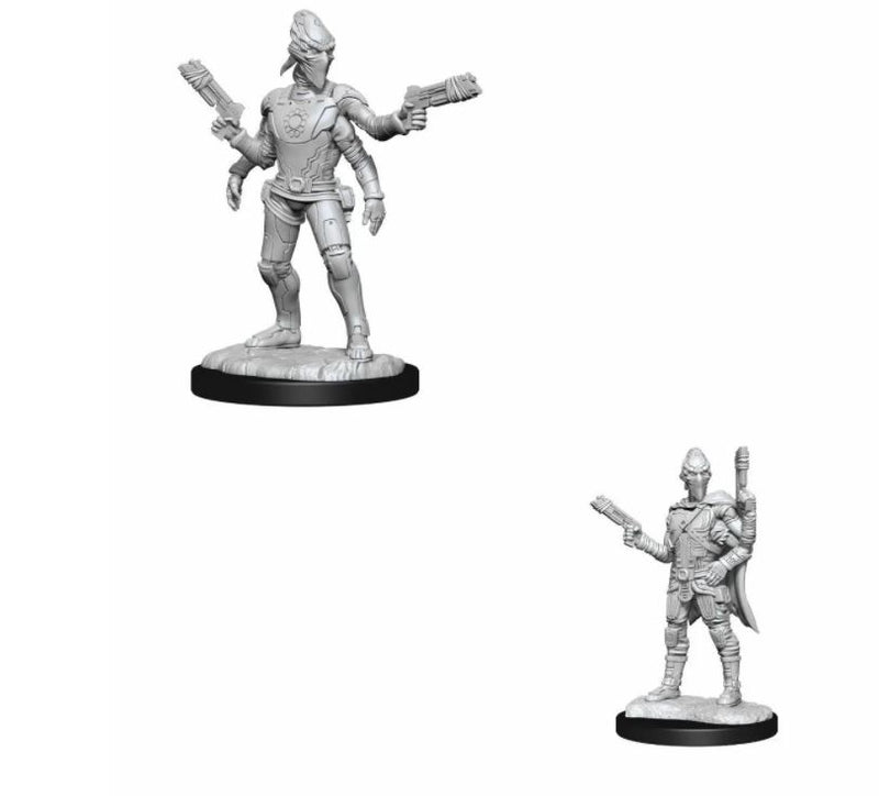 Starfinder Deep Cuts Unpainted Miniatures Kasatha Operative