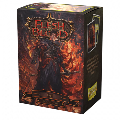 Dragon Shield - Box 100 - MATTE Art - Flesh and Blood Fai