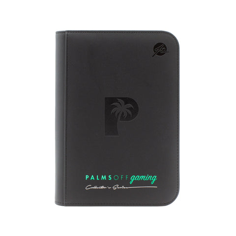 Collector's Series 4 Pocket Zip Trading Card Binder - Black