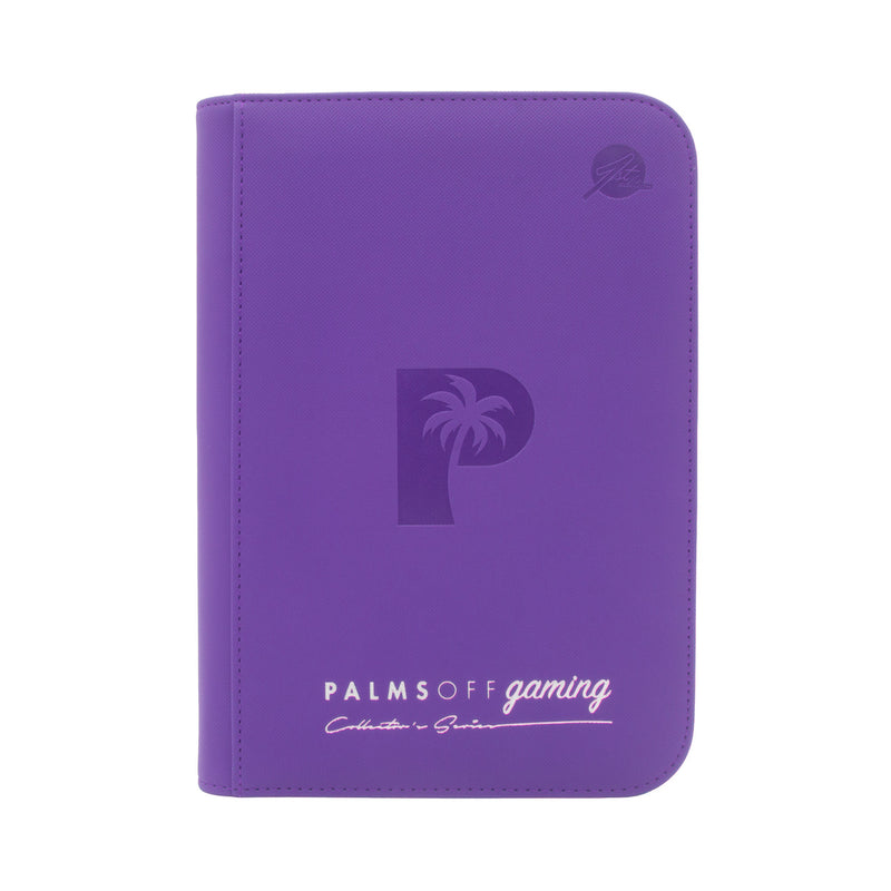 Collector's Series 4 Pocket Zip Trading Card Binder - PURPLE Collector's Series 4 Pocket Zip Trading Card Binder - PURPLE