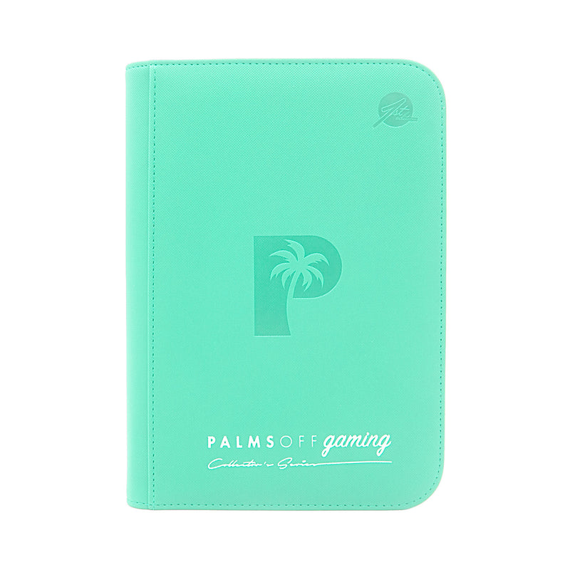 Collector's Series 4 Pocket Zip Trading Card Binder - TURQUOISE