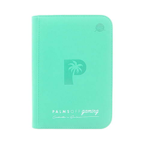 Collector's Series 4 Pocket Zip Trading Card Binder - TURQUOISE