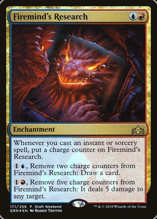 Firemind's Research [Guilds of Ravnica Promos]