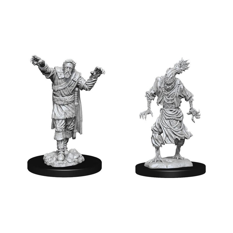 D&D Mini Scarecrow & Stone Cursed