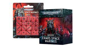 Chaos Space Marines Dice