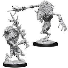 D&D Nolzurs Marvelous Unpainted Miniatures Gnoll Witherlings