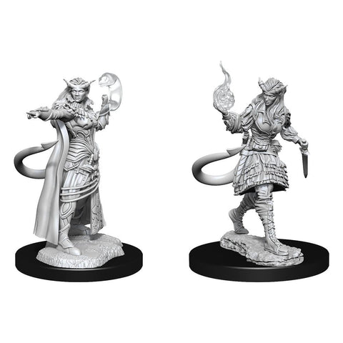 D&D Nolzurs Marvelous Unpainted Miniatures Tiefling Sorcerer Female