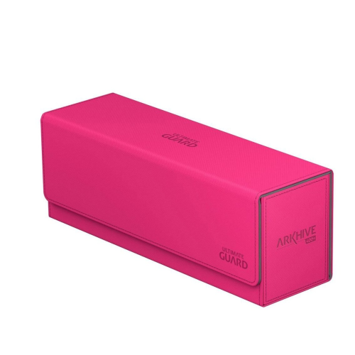 Ultimate Guard Arkhive Flip Case 400+ Standard Size XenoSkin Pink Deck Box