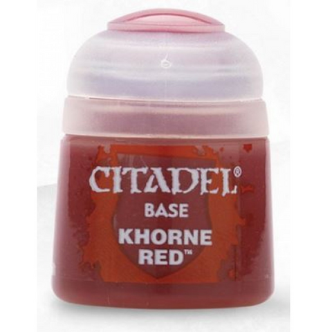 Citadel Base:  Khorne Red