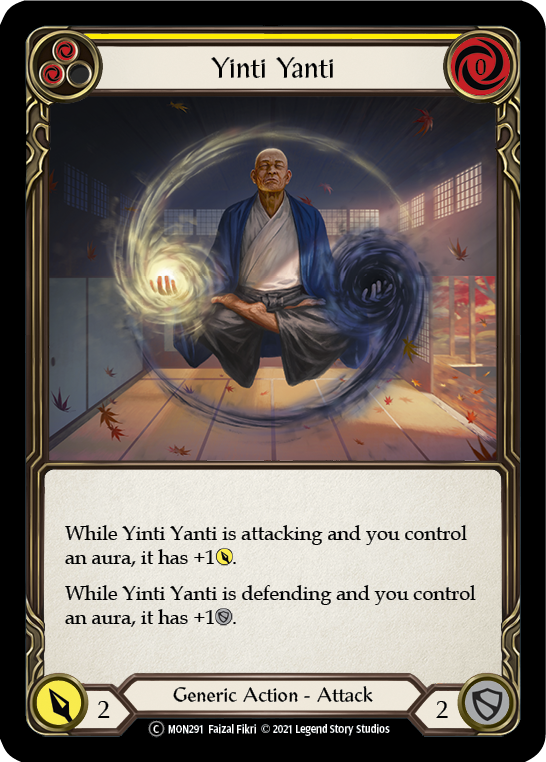 Yinti Yanti (Yellow) [U-MON291-RF] Unlimited Rainbow Foil